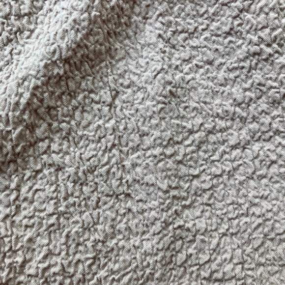 NEW SHEIN BEIGE PEPLUM BLOUSE  -S - Picture 8 of 10